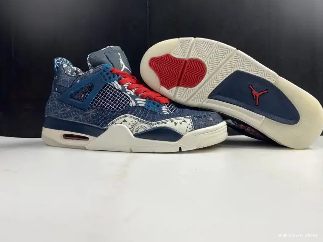 Rep Sashiko Retro 4 Air CW0898-400 Jordan SE 0502